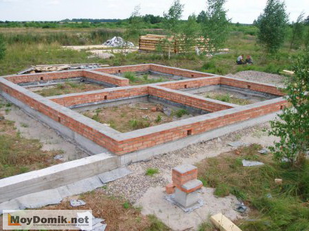 Фундаменты загородных домов