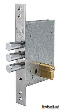 врезной дверной цилиндровый замок