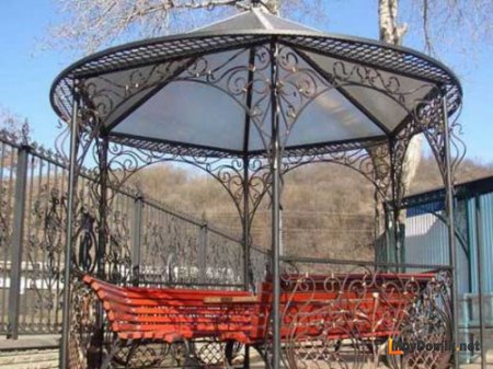 Кованые беседки для дачи и приусадебного участка