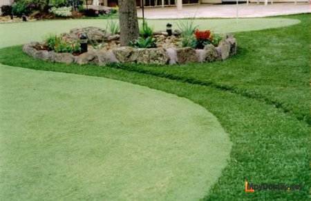 Лужайка перед домом - как оформить