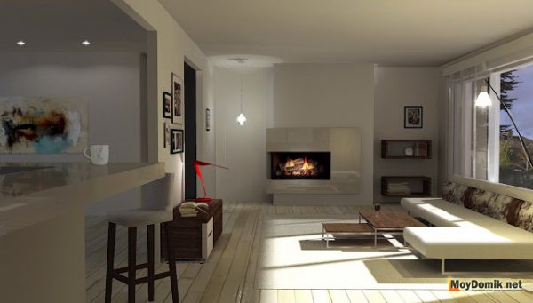 Квартира в стиле Хай-тек