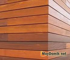 Способы монтажа деревянного сайдинга встык