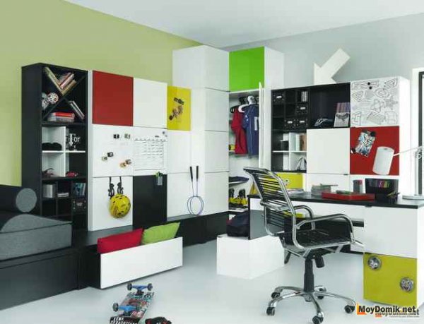 Молодежный интерьер комнаты для подростка девочки и мальчика – креативно, стильно и красиво