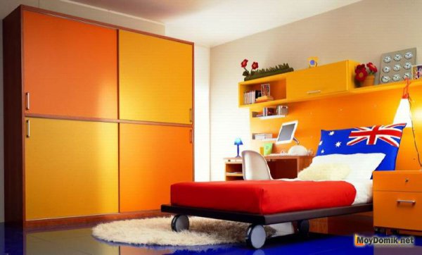 Организация интерьера маленькой детской