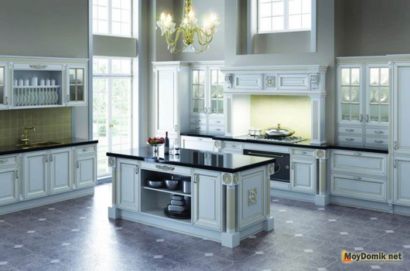 Оформление кухни в классическом стиле