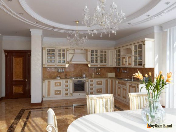 Классический стиль в интерьере кухни