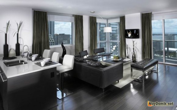 Дизайн в стиле хай-тек