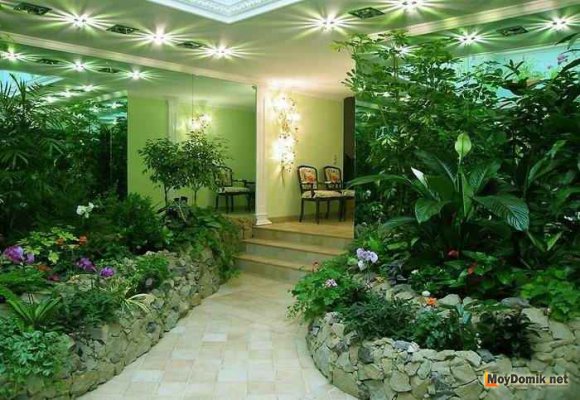 Дизайн зимнего сада в квартире