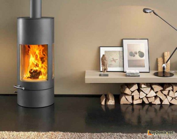 Датский (скандинавский) камин в интерьере гостиной Датский (скандинавский) камин в интерьере гостиной