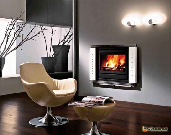 Декоративный камин в интерьере гостиной Декоративный камин в интерьере гостиной