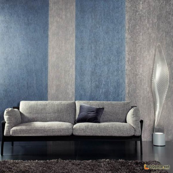 Комбинирование обоев для стен – красивый дизайн на основе сочетания простых элементов интерьера