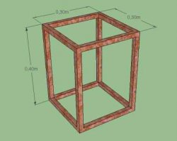 Металлическая опора для дома