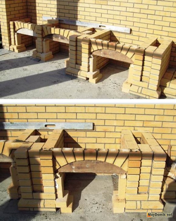 Готовые своды (печные арки)