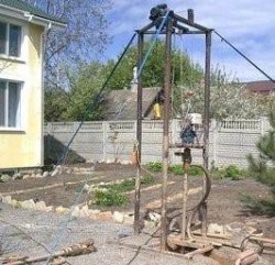 Ударно-вращательное бурение скважин