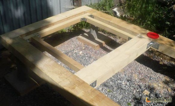 Сборка каркаса для душа из поликарбоната