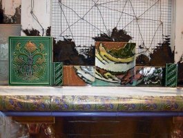 Облицовка печи изразцами - порядовка - 7