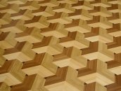 Укладка комбинированного рисунка из штучного паркета Укладка комбинированного рисунка из штучного паркета