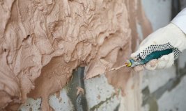 Набрасывание штукатурки