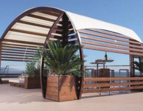 Пергола круглой формы