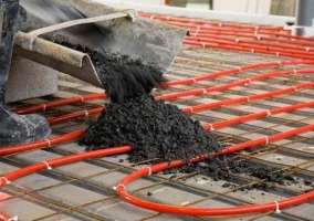 Устройство стяжки под теплый водяной пол