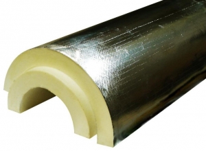 Скорлупа ППУ с покрытием армофол