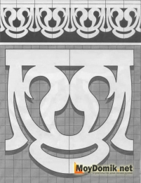 Шаблон наличников на окна - 20