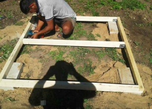 Устройство фундамента для детского деревянного домика