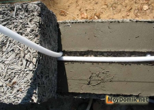 Терморазрыв арболитовой кладки