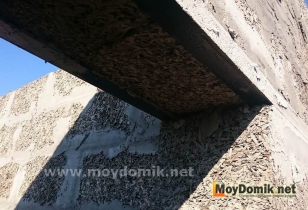 Оконные и дверные перемычки в арболитовом доме