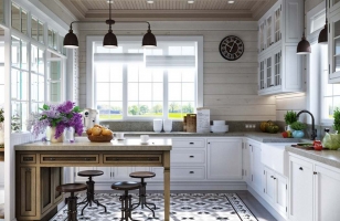 Дизайн кухни в стиль Прованс