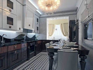 Дизайн кухни в стиле Арт-деко