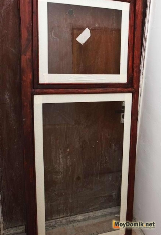 Покрытие морилкой деревянных окон