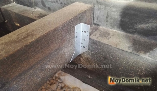 Крепление лаг пола