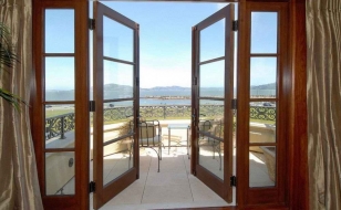 Штульповые распашные окна-двери, открывающиеся наружу