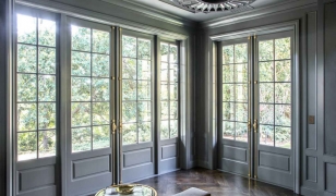 Деревянные французские окна