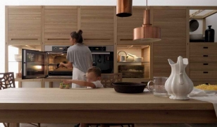 Дизайн кухни в брусовом доме Дизайн кухни в брусовом доме